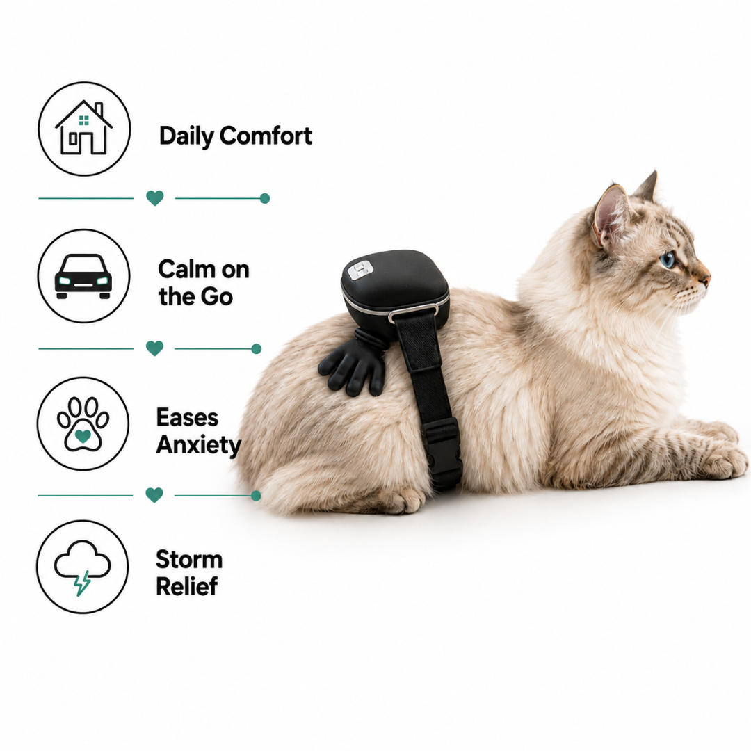 WhiskerRelief™️ Hand massager.